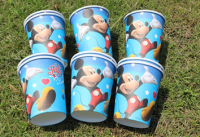 Набор посуды для праздника "Микки Маус" 