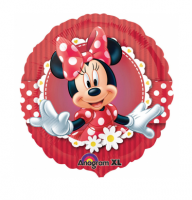Фольгированный шар Минни-Маус,круг 18''/46