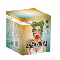 Фейерверк "Алёнушка", 16 залпов
