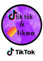 Съедобная картинка "Тик ток (TikTok)" №5