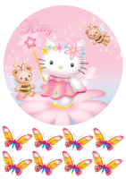 Съедобная картинка "Хелло Китти" №8