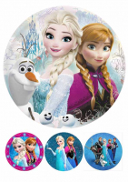 Съедобная картинка "Холодное сердце" №1