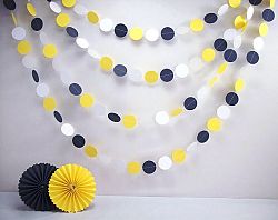Гирлянда на день рождения: бумажные шары